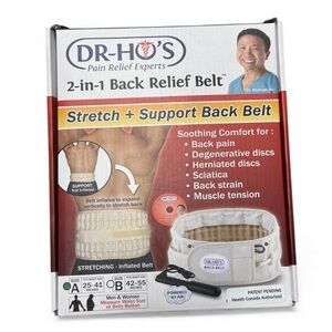 DR-HO'S 2-in-1 Back Relief Belt